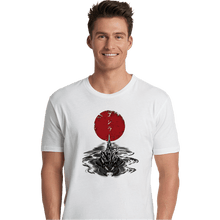 Load image into Gallery viewer, Shirts Premium Shirts, Unisex / Small / White Red Sun Alpha Predator