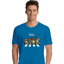 Load image into Gallery viewer, Secret_Shirts Premium Shirts, Unisex / Small / Sapphire The Splits