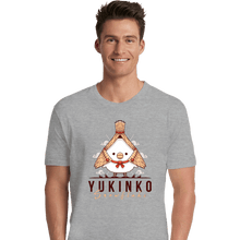 Load image into Gallery viewer, Shirts Premium Shirts, Unisex / Small / Sports Grey Yukinko Snowflake