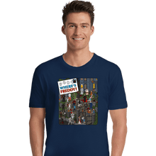 Load image into Gallery viewer, Daily_Deal_Shirts Premium Shirts, Unisex / Small / Navy Where's Freddy