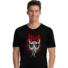 Load image into Gallery viewer, Shirts Premium Shirts, Unisex / Small / Black Black Metal Cat