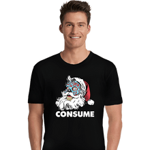 Load image into Gallery viewer, Secret_Shirts Premium Shirts, Unisex / Small / Black Be Merry And Consume