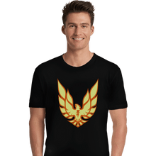 Load image into Gallery viewer, Shirts Premium Shirts, Unisex / Small / Black Dark Phoenix Firebird