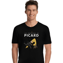 Load image into Gallery viewer, Shirts Premium Shirts, Unisex / Small / Black Les Aventures De Picard