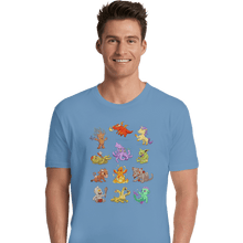 Load image into Gallery viewer, Shirts Premium Shirts, Unisex / Small / Powder Blue Diapers & Dragons