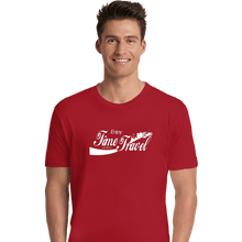 Load image into Gallery viewer, Shirts Premium Shirts, Unisex / Small / Red Enjoy Time Travel