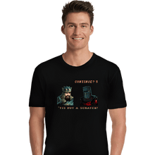 Load image into Gallery viewer, Daily_Deal_Shirts Premium Shirts, Unisex / Small / Black King Arthur Continue Screen