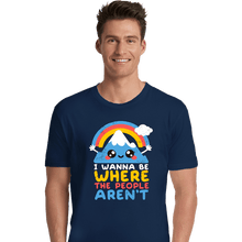 Load image into Gallery viewer, Daily_Deal_Shirts Premium Shirts, Unisex / Small / Navy Where The People Aren't