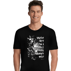 Daily_Deal_Shirts Premium Shirts, Unisex / Small / Black A Sinister Meeting