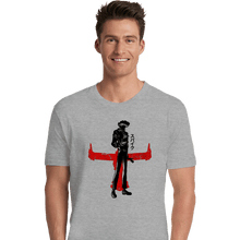 Load image into Gallery viewer, Shirts Premium Shirts, Unisex / Small / Sports Grey Crimson Cowboy