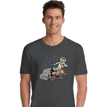 Load image into Gallery viewer, Shirts Premium Shirts, Unisex / Small / Charcoal Scientific Paradox Goes Boom