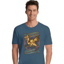 Load image into Gallery viewer, Last_Chance_Shirts Premium Shirts, Unisex / Small / Indigo Blue Chocobo Racer