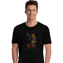 Load image into Gallery viewer, Shirts Premium Shirts, Unisex / Small / Black Skull Kid Crew
