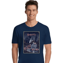 Load image into Gallery viewer, Shirts Premium Shirts, Unisex / Small / Navy Visit Hogwarts
