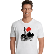 Load image into Gallery viewer, Shirts Premium Shirts, Unisex / Small / White Red Sun Hero