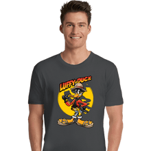 Load image into Gallery viewer, Daily_Deal_Shirts Premium Shirts, Unisex / Small / Charcoal Luffy Duck