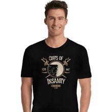 Load image into Gallery viewer, Daily_Deal_Shirts Premium Shirts, Unisex / Small / Black Cliffs Of Insanity Climbing Club
