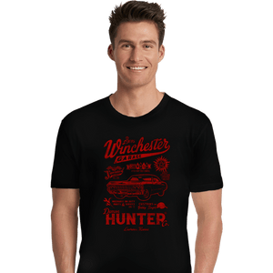 Daily_Deal_Shirts Premium Shirts, Unisex / Small / Black Winchester Garage