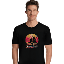 Load image into Gallery viewer, Shirts Premium Shirts, Unisex / Small / Black Retro Wave Castlevania