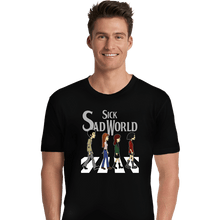 Load image into Gallery viewer, Daily_Deal_Shirts Premium Shirts, Unisex / Small / Black Sick Sad Road