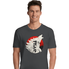 Load image into Gallery viewer, Secret_Shirts Premium Shirts, Unisex / Small / Charcoal Kaiju Through Japan