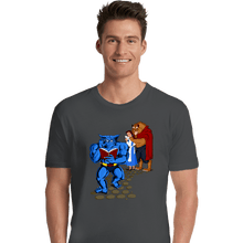 Load image into Gallery viewer, Secret_Shirts Premium Shirts, Unisex / Small / Charcoal Torn Between Two Beasts