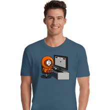 Load image into Gallery viewer, Daily_Deal_Shirts Premium Shirts, Unisex / Small / Indigo Blue Always Dead!