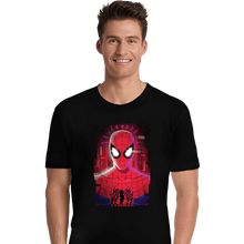 Load image into Gallery viewer, Daily_Deal_Shirts Premium Shirts, Unisex / Small / Black Glitch Peter Spider