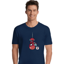 Load image into Gallery viewer, Shirts Premium Shirts, Unisex / Small / Navy Chibi Spider