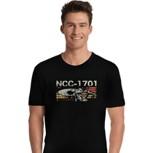 Load image into Gallery viewer, Shirts Premium Shirts, Unisex / Small / Black Retro NCC-1701