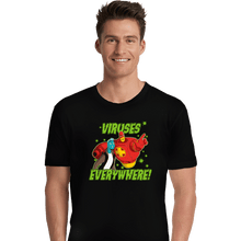Load image into Gallery viewer, Daily_Deal_Shirts Premium Shirts, Unisex / Small / Black Viruses Everywhere