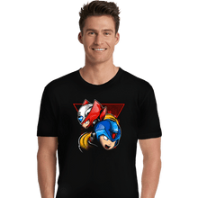 Load image into Gallery viewer, Shirts Premium Shirts, Unisex / Small / Black X vs Z