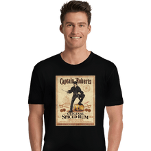 Load image into Gallery viewer, Daily_Deal_Shirts Premium Shirts, Unisex / Small / Black Captain Roberts Spiced Rum