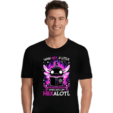 Load image into Gallery viewer, Daily_Deal_Shirts Premium Shirts, Unisex / Small / Black Axolotl Witching Hour
