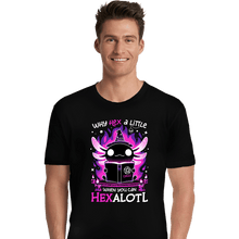 Load image into Gallery viewer, Daily_Deal_Shirts Premium Shirts, Unisex / Small / Black Axolotl Witching Hour
