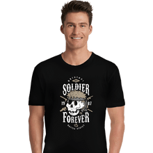 Load image into Gallery viewer, Shirts Premium Shirts, Unisex / Small / Black Soldier Forever
