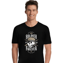 Load image into Gallery viewer, Shirts Premium Shirts, Unisex / Small / Black Soldier Forever