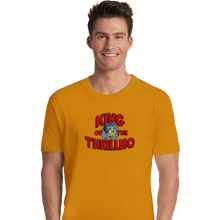 Load image into Gallery viewer, Shirts Premium Shirts, Unisex / Small / Gold King Of The Thrillho