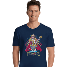 Load image into Gallery viewer, Shirts Premium Shirts, Unisex / Small / Navy Etherian Rockstar