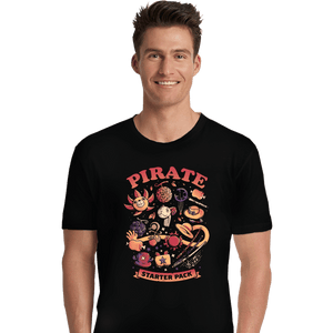 Daily_Deal_Shirts Premium Shirts, Unisex / Small / Black Pirate Starter Pack