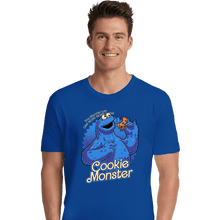 Load image into Gallery viewer, Daily_Deal_Shirts Premium Shirts, Unisex / Small / Royal Blue Cookie Monster Doll
