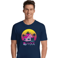 Load image into Gallery viewer, Shirts Premium Shirts, Unisex / Small / Navy Retro Kame House