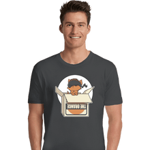 Load image into Gallery viewer, Shirts Premium Shirts, Unisex / Small / Charcoal Sneaky Kitty