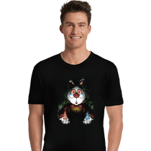 Load image into Gallery viewer, Daily_Deal_Shirts Premium Shirts, Unisex / Small / Black White Rabbit