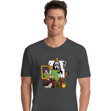 Load image into Gallery viewer, Daily_Deal_Shirts Premium Shirts, Unisex / Small / Charcoal Shaggy The Killer Punk