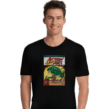 Load image into Gallery viewer, Shirts Premium Shirts, Unisex / Small / Black Action Cowmics