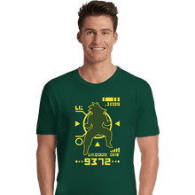 Load image into Gallery viewer, Shirts Premium Shirts, Unisex / Small / Forest Saiyan Power Over 9000