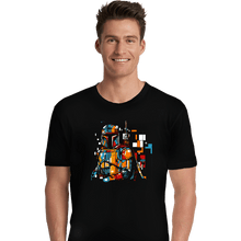 Load image into Gallery viewer, Daily_Deal_Shirts Premium Shirts, Unisex / Small / Black The Mondrianlorian