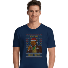 Load image into Gallery viewer, Secret_Shirts Premium Shirts, Unisex / Small / Navy How Was 2022 Meme Sweater