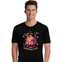 Load image into Gallery viewer, Shirts Premium Shirts, Unisex / Small / Black Sleepy Pumpkin